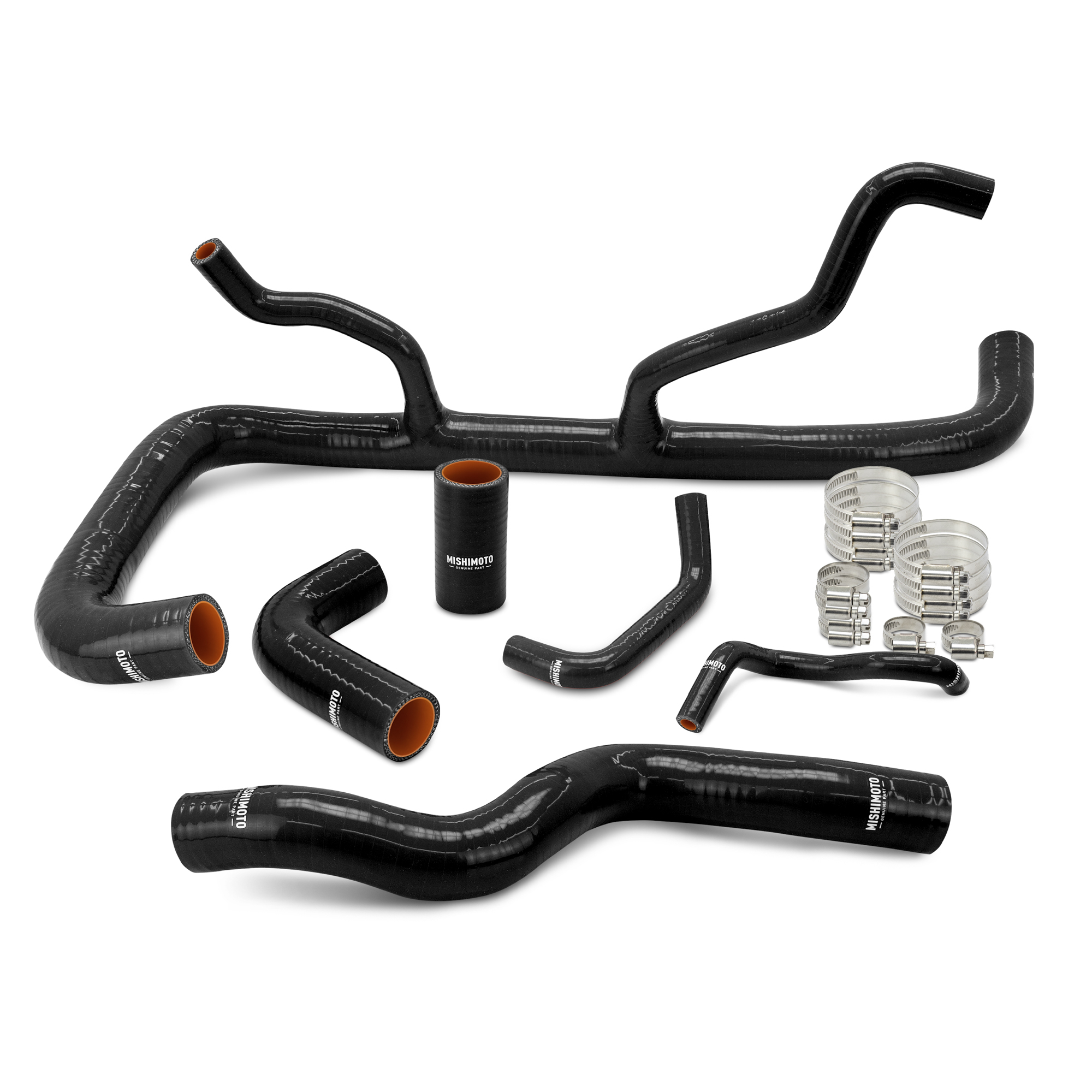 Mishimoto — Mishimoto 2024+ Toyota Tacoma Silicone Coolant Hose Kit - AT - Black
Coolant Hose Kit - view 9
